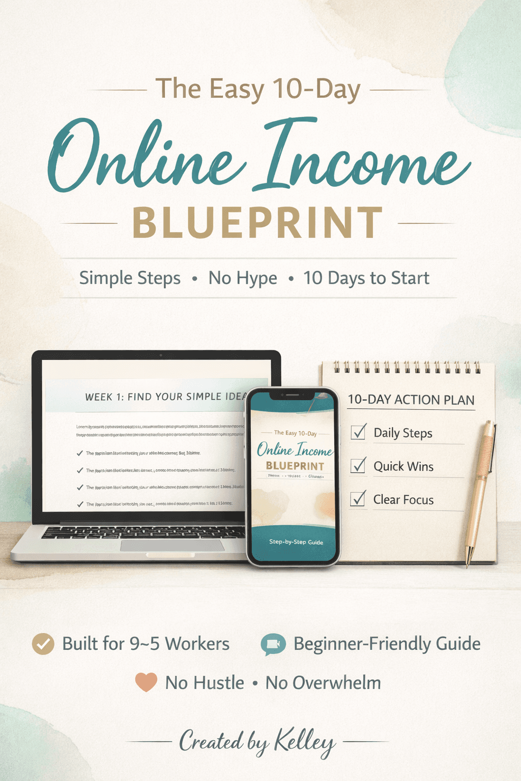The Easy 10-Day Online Income Blueprint